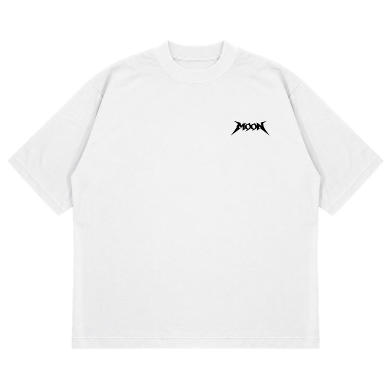 Moon Logo Tee - White